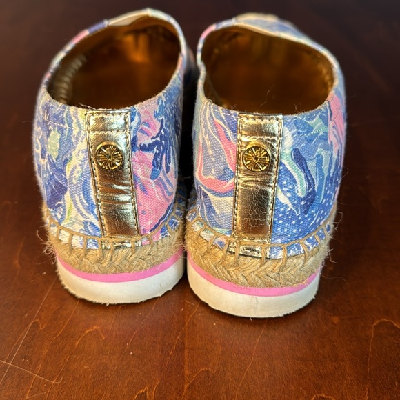 Lily Pulitzer Espadrilles size 7.5 - Picture 2 of 5